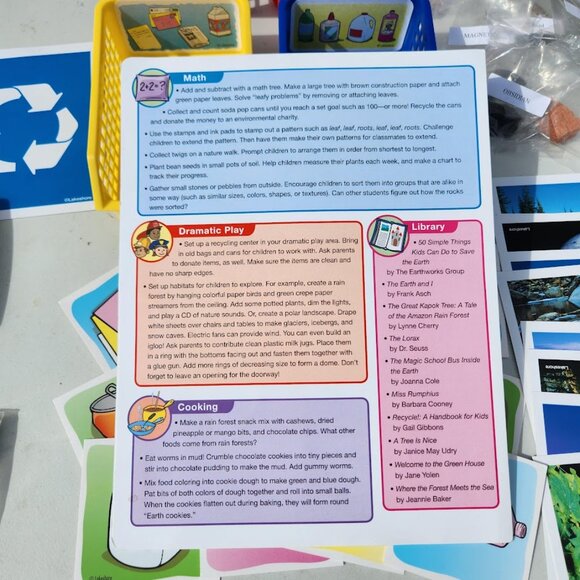 Lakeshore Learning Earth Environment Science Activity Book Set Kit Homeschooling - Picture 10 of 15